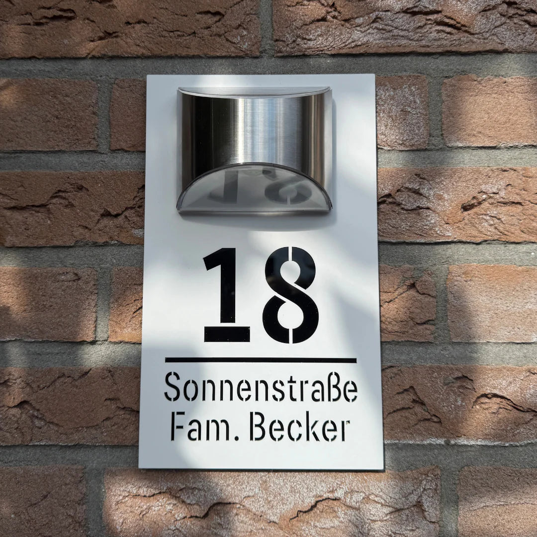 NumLux™ | Gepersonaliseerde huisnummer
