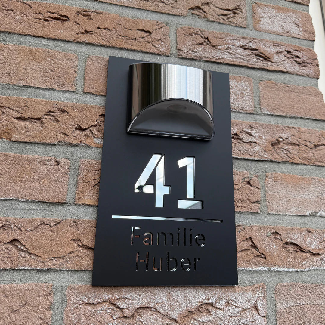 NumLux™ | Gepersonaliseerde huisnummer