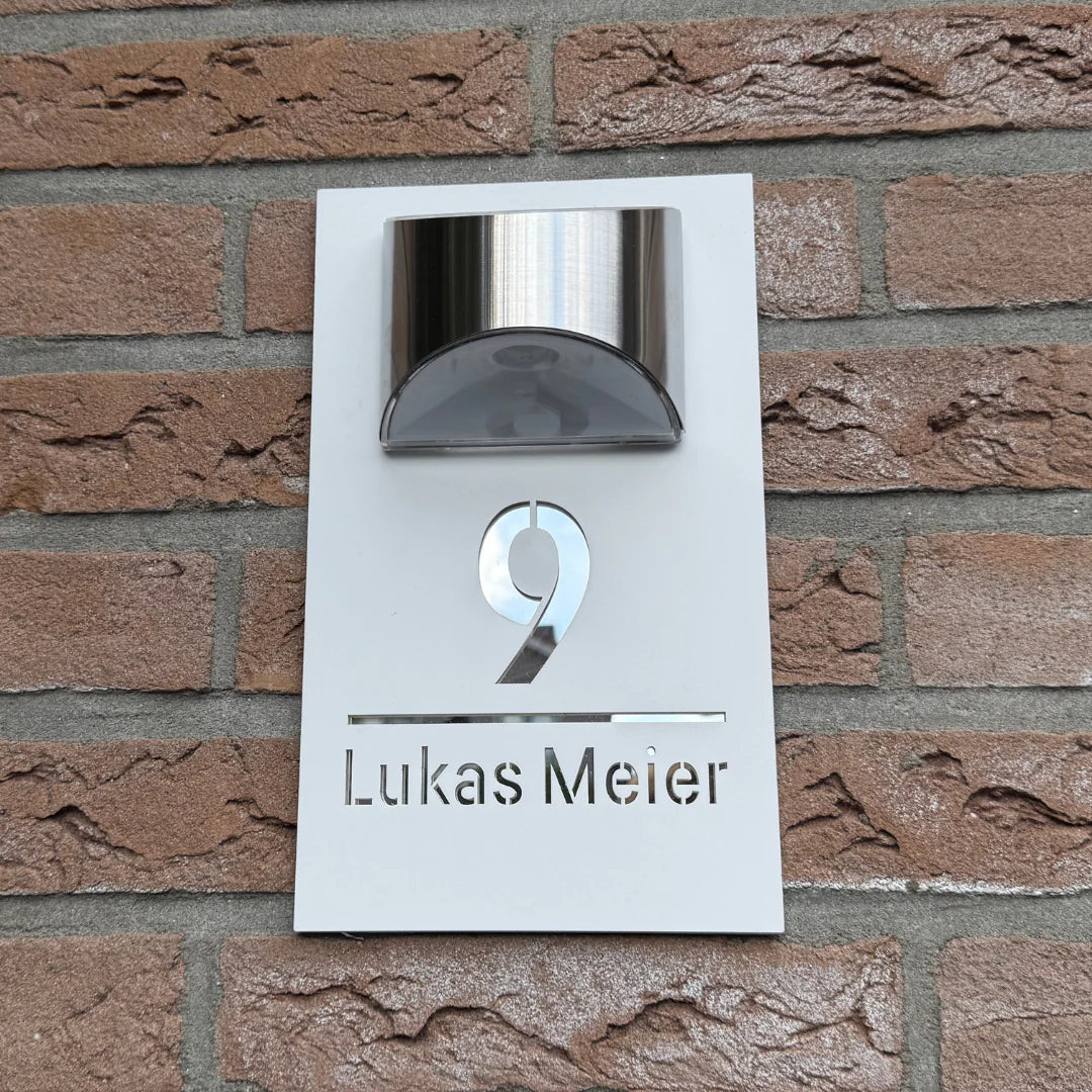 NumLux™ | Gepersonaliseerde huisnummer