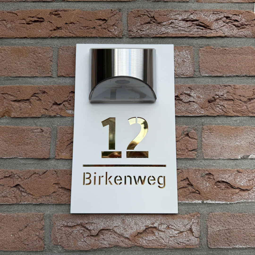 NumLux™ | Gepersonaliseerde huisnummer