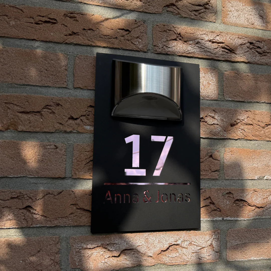NumLux™ | Gepersonaliseerde huisnummer